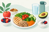 Prediabetes Food Example for a Balanced Day