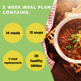 2-Week Diabetic Meal Plan – 28 Ready-Made Lunches & Dinners