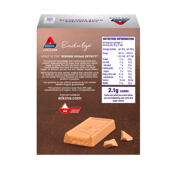 Caramelised White Chocolate bars