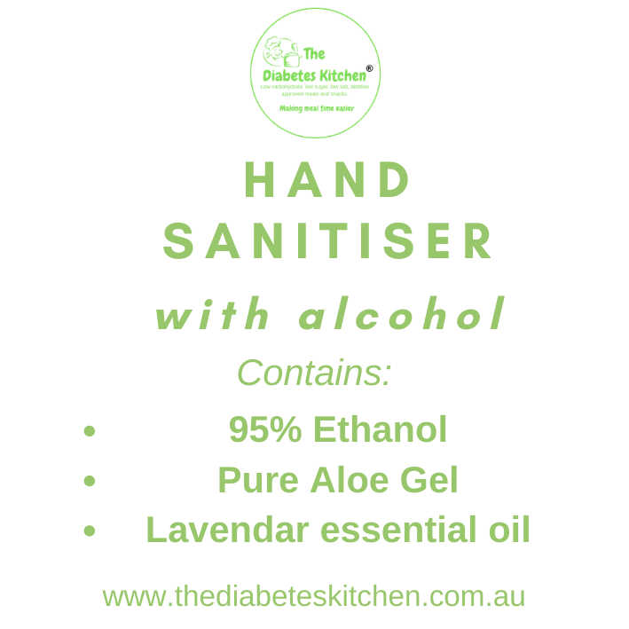 Lavendar Hand Sanitiser - The Diabetes Kitchen