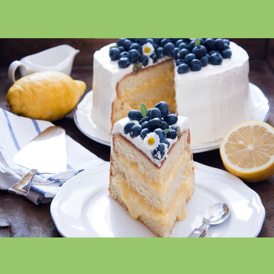 Diabetic friendly blueberry lemon cake - The Diabetes Kitchen