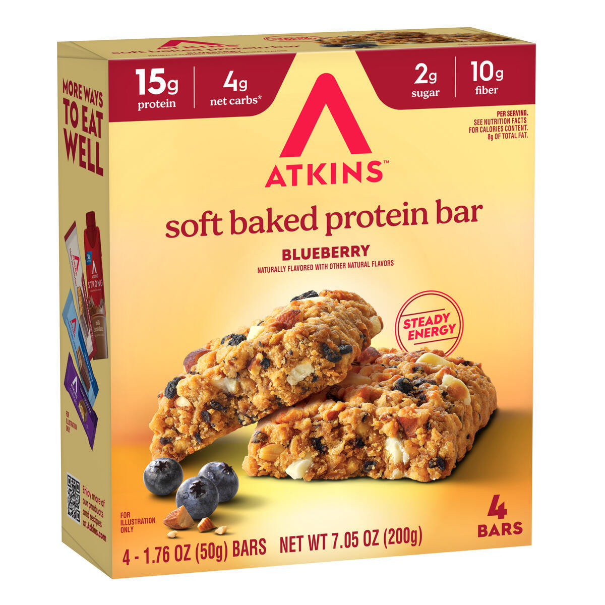 Soft Baked Blueberry Bars