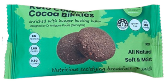 Keto Coconut Cocoa Bikkies