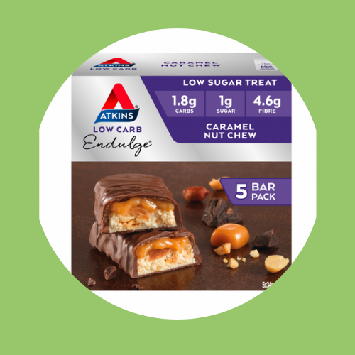 Caramel Nut Chew bars