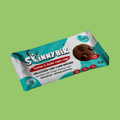 Cocoa & Dark Choc Chip Lupin SkinnyBiks