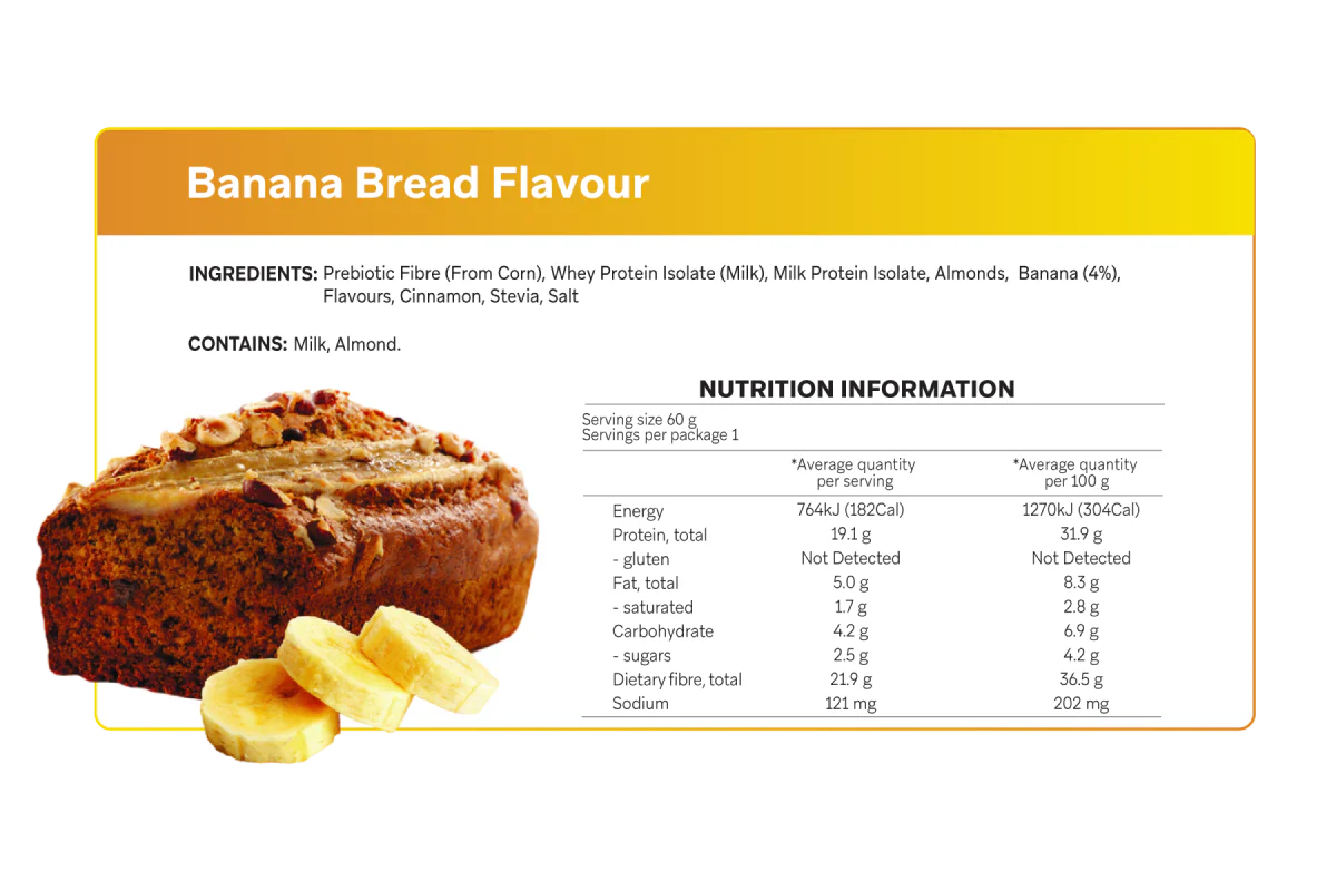 Banana Bread Protein Bar – Deliciously Clean Fuel for Body & Gut