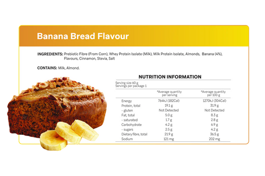 Banana Bread Protein Bar – Deliciously Clean Fuel for Body & Gut