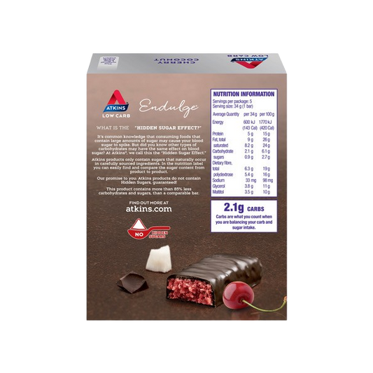 Diabetic Cherry Coconut Bar – Low Sugar, Gluten-Free Snack