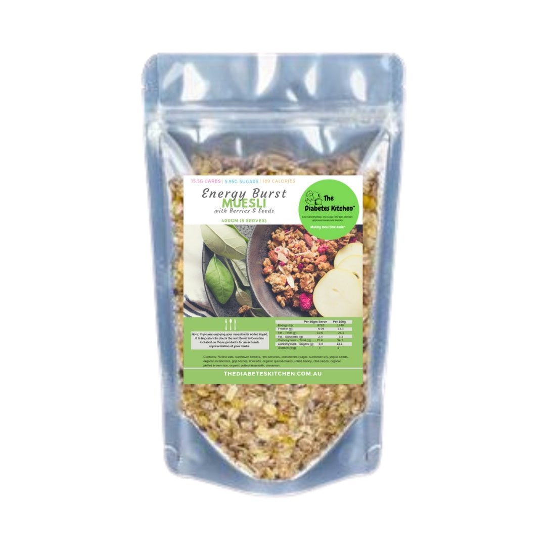 Energy Burst Muesli - The Diabetes Kitchen