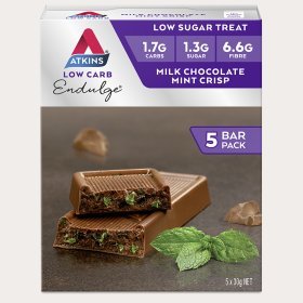 Mint Chocolate Crisp bars - The Diabetes Kitchen