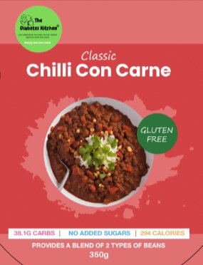 NEW Classic Chilli Con Carne - The Diabetes Kitchen