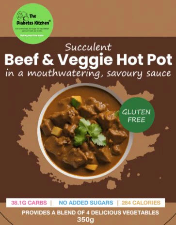 Succulent Beef & Veggie Hot Pot – Diabetic-Friendly Comfort Meal
