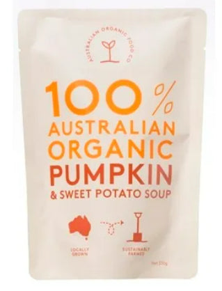 Organic Pumpkin And Sweet Potato Soup